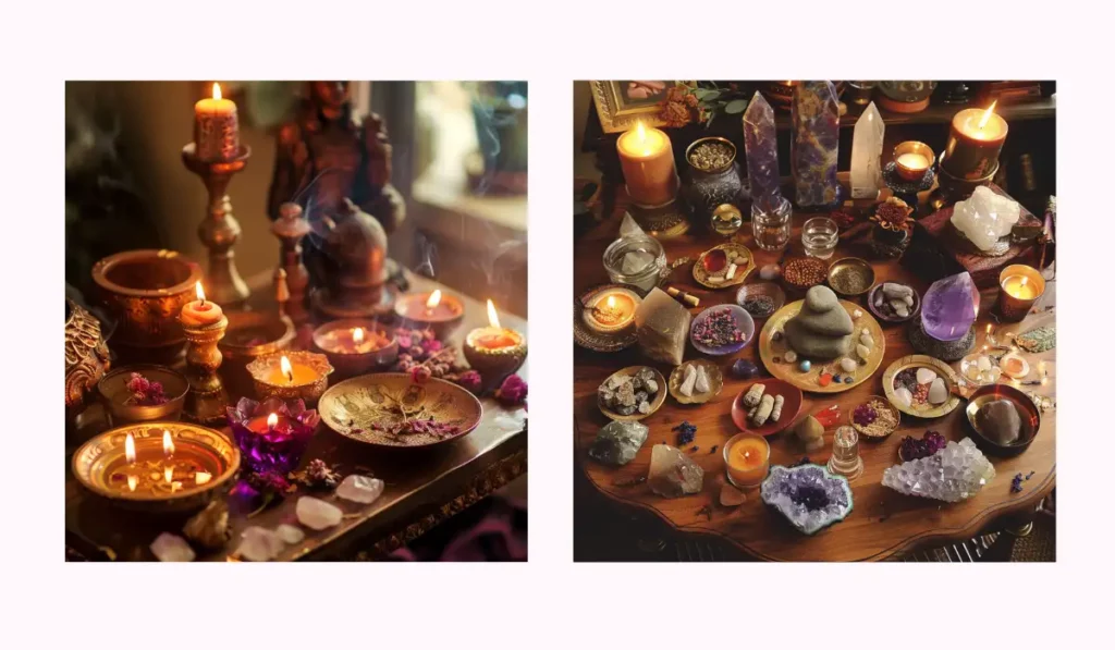 Customs to follow at your altar
